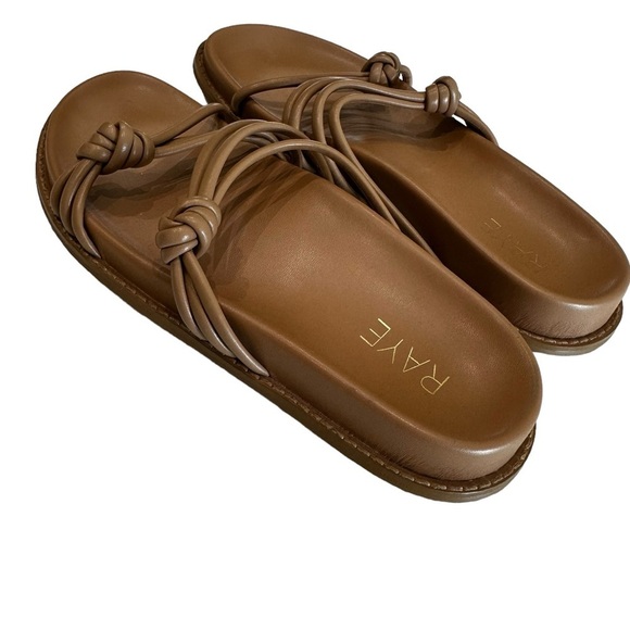 RAYE Milo Sandal in Dark Tan - Picture 5 of 10